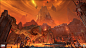 Doom: Eternal, Robert Hodri : Environment Art work for Doom: Eternal. Hell Level. My main task was the big tower and some background objects for the vista.