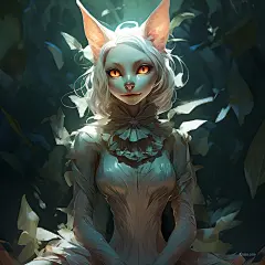 AI绘画_Prompts_abetena_oily_slime_translucent_frilly_glistening_hot_cat-like_h_1a08b2f2-907f-44e7-84a1-739caa8a77db_xpanx.com