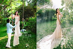 长沙波西米亚摄影采集到波西米亚婚纱摄影韩式小清新婚纱照