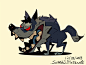 Big jaw Wolf, Satoshi Matsuura : Posted a picture to the patreon. <br/>Full size JPG and PSD can be downloaded according to the amount of support. <br/><a class="text-meta meta-link" rel="nofollow" href="<a class