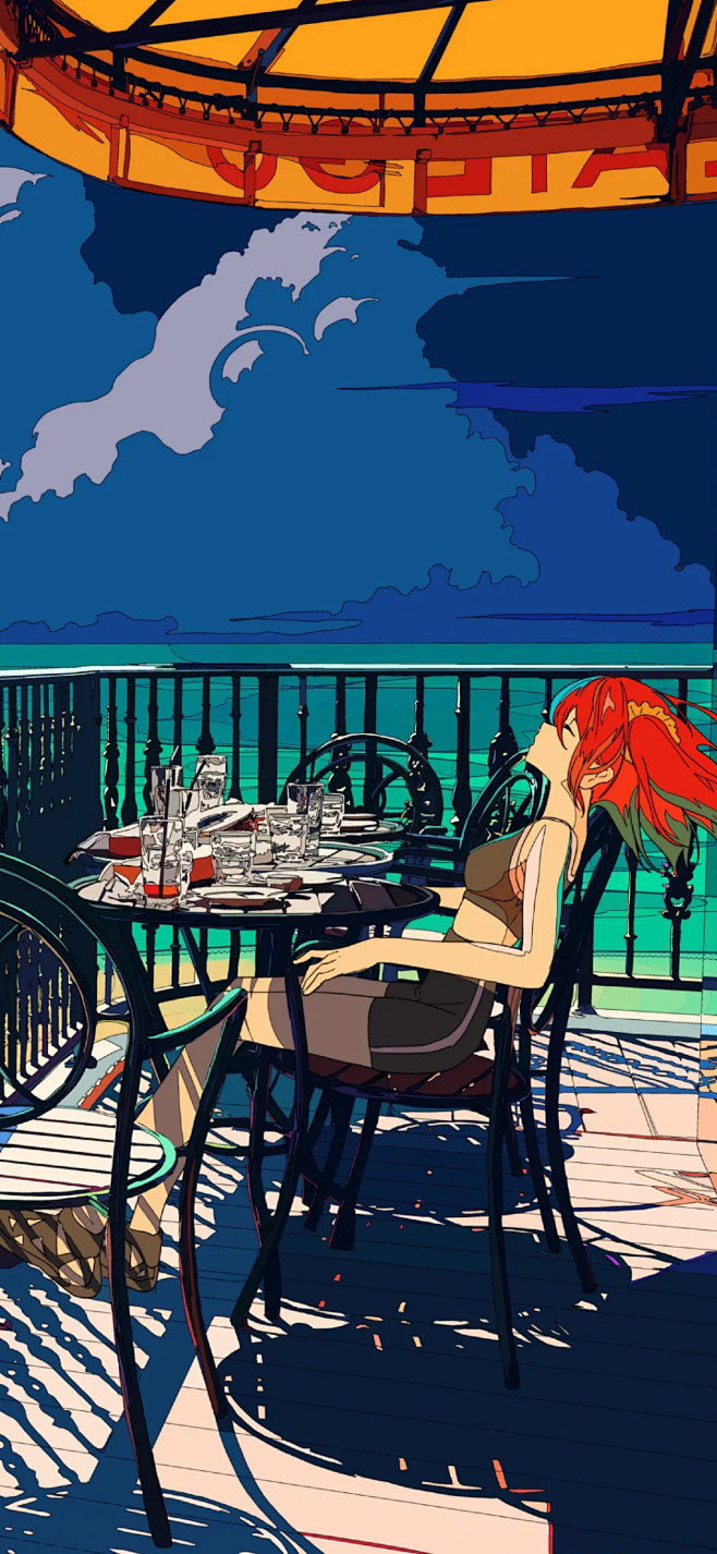 插画 | 焦糖味的复古风日系插画~光影真...