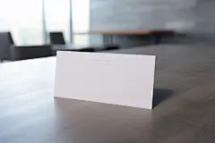 高级样机明信片名片卡片样机模型