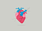 #图标# #UI# #扁平化# #色彩# #清新# HeartBuy Artwork: Society6 | RedbubbleFollow me: Dribbble | Twitter | Behance