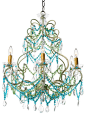 Beach Florentine Chandelier shabby-chic-chandeliers