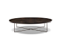 Calder Bronze Coffee table by Minotti | Lounge tables