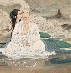 焚香在北邙采集到古画