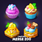 MergeZoo-Cake Icon