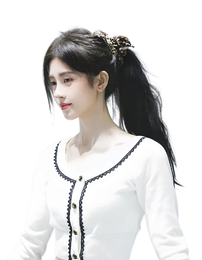 鞠婧祎免扣人物素材，抱图dd，使用注明边...