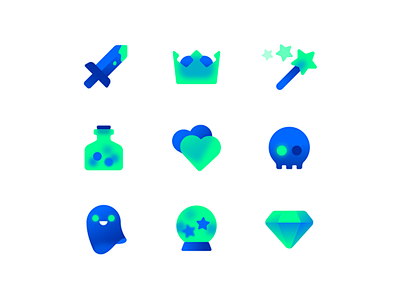 Game Icons by Liza O...