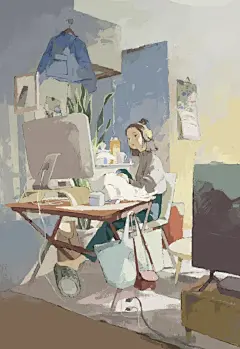 插画师 Rakoshirako（しらこ） - 小红书