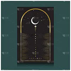 探索宇宙豪华空间的背景模板