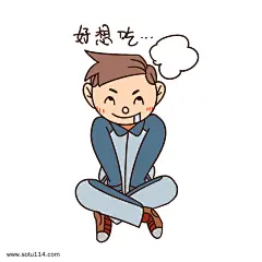 开学季男生表情好想去插画图片png免抠元素卡通手绘背景装饰免扣图片设计图案