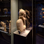 MUSEUM OF CYCLADIC ART. ATHENS. GREECE : More than 800 hundred objects are displayed in the permanent exhibition of the Cypriote Antiquities Collection.