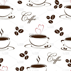 静候（hòu）采集到咖啡logo灵感