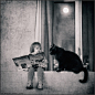 儿童摄影:与猫咪一起长大的童年