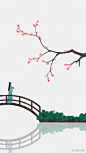 石家小鬼原创古风插画，商用请联系邮箱shijiaxiaogui@qq.com，未经允许严禁商用。春日游，杏花吹满头，陌上谁家年少，足风流。