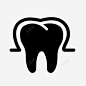 珐琅牙牙科保护图标 免费下载 页面网页 平面电商 创意素材