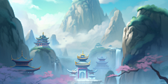 臻明采集到背景