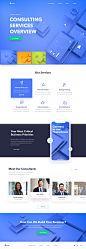 Consulting - Landing Page<br/>by Outcrowd