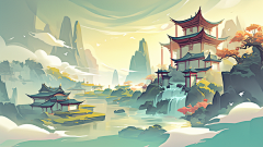 云离Shirly采集到【男】古代场景