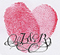 Combine your fingerprints to make a custom wedding heart logoTribesmaid Honorarykiwi made a custom wedding logo by combining her and her partner’s fingerprints and initials. Here’s how she pulled it off…