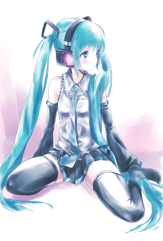 miku~   （可放大） #初音未来#...