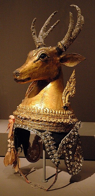 Thai deer headdress....