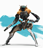 Robots concept, Denys Tsiperko : Inspired by Robo Recall project .