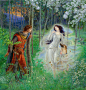 Fantasy and Mythology插画设计//Kinuko Y. Craft 文艺圈 展示 三鹰堂-Powered by thinkdo3