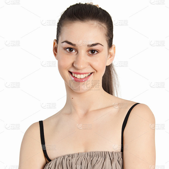 美丽女孩的肖像