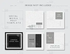 传媒,极简构图,模板,插画,ins风,男人,女人,收集