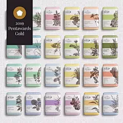 2019Pentawards奖--好创意+好执行力_设计 : LIND 饮品类创意包装设计 护肤品美妆品类 大熊猫饮品类创意包装设计 精美插画的茶叶品牌 护肤品类创意包装设计 …