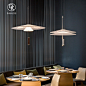 丹麦设计师飞碟装饰灯 北欧现代极简约创意吧台客厅餐厅卧室吊灯-淘宝网