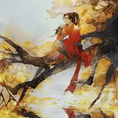 古风唯美男子原画古风耽美人物原画来自cgbook.cn (469)