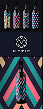 motif-bouteille-vin-original: 