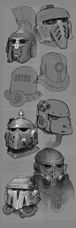 Space Marines by Ted Beargeon, via Behance@北坤人素材