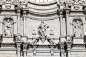 巴洛克式門面的細節赫羅納，加泰羅尼亞，西班牙的聖瑪麗大教堂 免版權照片，圖片，畫像及圖片庫. Image 63416912.