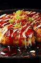 AI数字艺术章鱼小丸子食物美食摄影图片-众图网