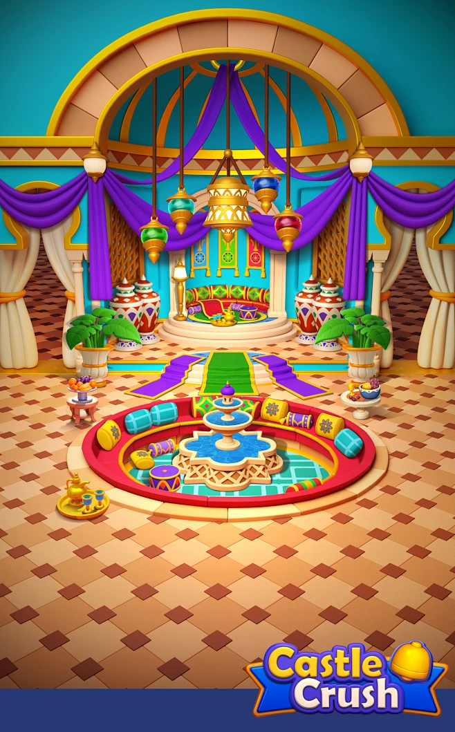 Castle Crush（3)花瓣网