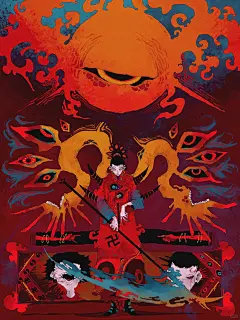 艺术分享｜ｽｼｻﾞﾜ——诡异又神圣的怪谈插画 - 小红书
