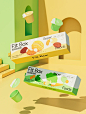 FIT_BOX超级食物粉插画包装设计 - 小红书