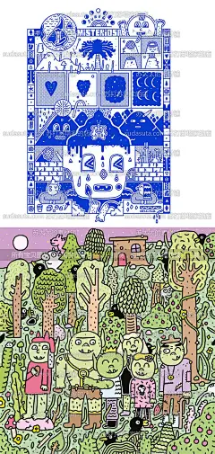 350张极简线条插画图片 简笔画 可爱欧美另类扁平风-淘宝网