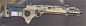 Grizzly rifle, Ben Bolton : A bullpup high-caliber rifle, made from a concept I found on deviantart that seemed pretty cool.

19k tris. 2048 texture for the main gun and then two separate sheets for the scope and silencer.

Check out the concept here: htt