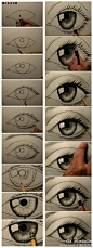教你如何画出形象大眼睛_百度图片