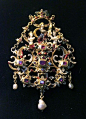 匈牙利国家博物馆收藏，17世纪，巴洛克珠宝。 - 长微博