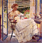 理查德·埃米尔·米勒（Richard Emil Miller）油画欣赏 - 艺术迷网