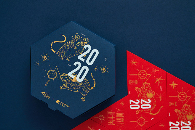 Packaging｜2020銀花玉鼠盒 ...