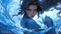 #アバター伝説の少年アン (P08D1,2) Katara - namakxin的插画