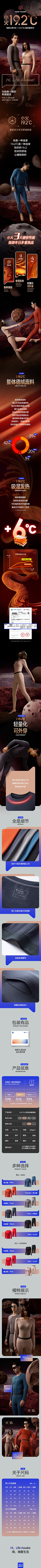 寂色浮城若是凉夜已成梦采集到男女保暖内衣详情页
