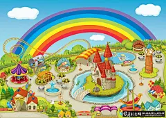 动漫/卡通画 AI动漫插画 童话王国,卡通元素,蘑菇房,彩虹,儿童画,儿童游乐园,动漫素材 儿童玩具海报 狼牙创意网_设计灵感图库_创意素材 - 狼牙网 #网页# #字体# #包装# #Logo# #排版# #经典#